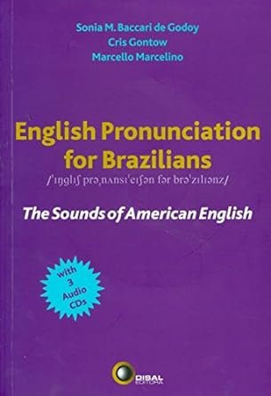 Imagem ilustrativa do livro English Pronunciation for Brazilians - The Sounds of American English.